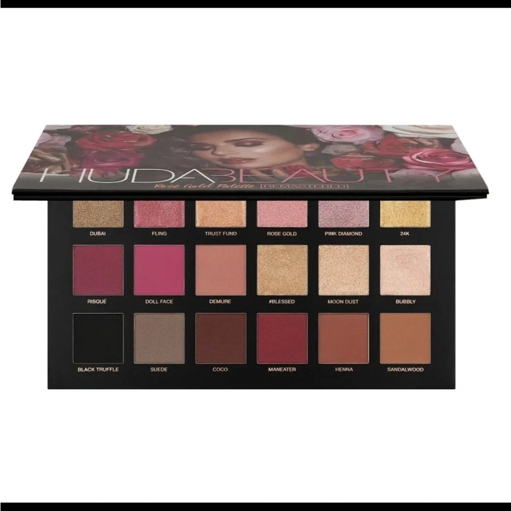 HUDA BEAUTY Rose Gold Remastered Eyeshadow Palette